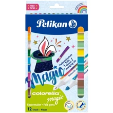 Маркери Pelikan Colorella Magic, що змінюють колір 10+2 шт 20 кольорів (818056): Тип Волшебные