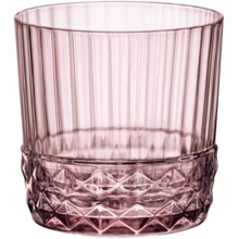 Набір склянок Bormioli Rocco America'20s Lilac Rose низьких 6х300 мл (122157BAU021990): Тип Набор стаканов низких