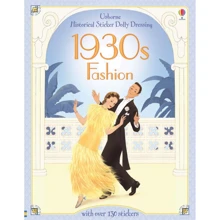 Historical Sticker Dolly Dressing 1930s Fashion / Мода 1930-х років. Книга з наліпками: Производитель Usborne