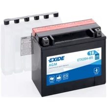 Мотоциклетный аккумулятор 12В Exide ETX20H-BS: undefined undefined
