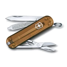 Мультитул Victorinox Classic SD Colors Chocolate Fudge 58мм/7функций/коричневый прозрачный (0.6223.T55G): Тип мини-мультитул
