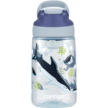 Пляшка дитяча Contigo Gizmo Sip 420 мл Macaroon Sharks: Тип Бутылка