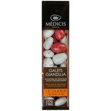 Мигдаль Medicis смажений у шоколаді Джандуйя та цукрі 225 г (3340390002671): Вага, г 225