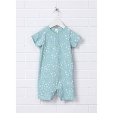 Пижама H&M 2172075 56 см бирюзовая: Пол Мальчик