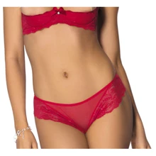 Комплект з відкритими грудьми Kinga Foxy SET-131, червоний (UA59318): Для кого Для жінок