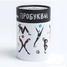 Настільна гра Прості правила Пробукви (тубус): Виробник Bombat Game