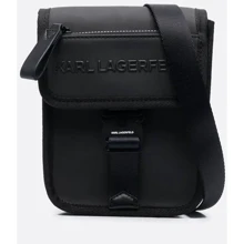 Чоловіча сумка через плече Karl Lagerfeld K/KOVER SM CROSSBODY чорна (226M3064-999): Стать Мужской