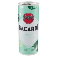 Напиток алкогольный Bacardi Rum-Mojito ж/б 0.25л (PLK5010677840095): Объем, л 0.25