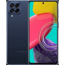 Смартфон Samsung Galaxy M53 5G 6/128Gb Dark Blue M536B: Дисплей 6.7" Super AMOLED Plus (1080 x 2408 ) / 394 ppi / сенсорний, ємнісний