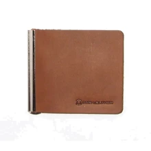 Чоловік затиск для грошей DNK Leather коричневий (DNK Зажим пружина-H col.N): Стать Чоловік