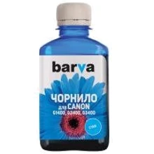 Чернила Barva CANON GI-490 180г CYAN (G490-504): Цвет Cyan