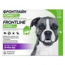 Спот-Он Merial Frontline Combo для собак 20-40 кг L упаковка 3 пипетки (159919): Тип Капли