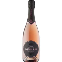 Вино игристое Castell d’Or Cava D.O. Brut Rose розовый брют 0.75 л (8437020585040): Объем, л 0.75