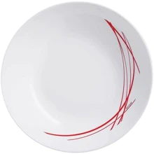 Тарелка ARCOPAL DOMITILLE ROUGE 20см суповая (P3348): Тип Тарелка суповая