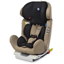Автокресло El Camino ME 1041 BRAVO ISOFIX beige black: Группа 1/2/3 (9-36 кг)