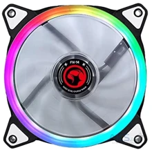 Кулер Marvo RGB LED (FN-14): Уровень шума, dB 26.8