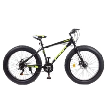 Велосипед Profi EB26POWER чорно-салатовий (EB26POWER 1.0 S26.6): Діаметр коліс, дюймів 26
