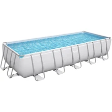 Бассейн Bestway прямоугольный 640-274-132 см (5612B) (песочный фильтр-насос, лестница, чехол): undefined undefined