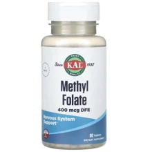 KAL Methyl Folate 400 mcg Метилфолат 90 таблеток: Форма выпуска Таблетки
