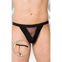 Мужские трусы SoftLine - Thong 4426, S-L (black): Для кого Для мужчин
