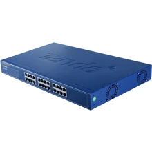 Сетевой коммутатор Tenda TEG1024G: Порты только Gigabit Ethernet (10/100/1000)