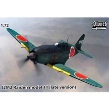 Истребитель Sword J2M2 Raiden model 11, поздний SWORD72091: Производитель Sword