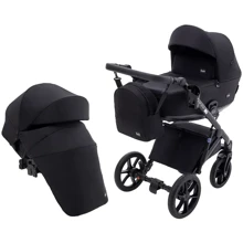 Коляска универсальная 2 в 1 Bair Kiwi Plus Soft BKP-452 черный (680905): Тип коляски Универсальная коляска (2-в-1)