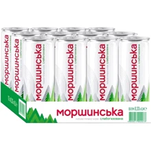 Вода Моршинська минеральная природная столовая слабогазированная 12х0.33 л (DS48200170020731): Объем, л 3.96
