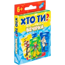 Игра детская настольная Ты кто? Вечеринка (2002C_UA): Производитель Dream Makers