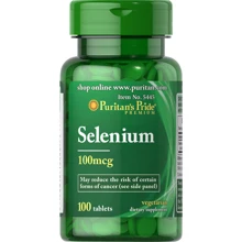 Puritan's Pride Selenium 100 mcg 100 tabs: Стать унісекс