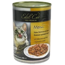 Влажный корм Edel Cat для котов с курицей и уткой 400 g (4003024173015): Тип Влажный корм