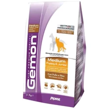 Сухий корм для собак Gemon Medium Puppy & Junior курка з рисом 15 кг (8009470386210): Тип Сухий корм