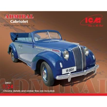 Немецкий легковой автомобиль Opel Admiral Cabriolet, WWII German passenger car (ICM24021): Производитель ICM