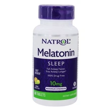 Natrol Melatonin Citrus Flavor, 10 mg, 60 Tablets (NTL-07668): Форма выпуска Таблетки