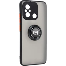 Чохол для телефона ArmorStandart Frosted Matte Ring Black для Xiaomi Redmi 12C (ARM68370): Сумісність Xiaomi Redmi 12C