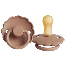 Пустышка Frigg Daisy Peach Bronze size 1 (0-6 m) терракотовый (000541): Возраст до 6 месяцев