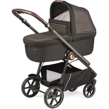 Универсальная коляска 2в1 Peg-Perego Veloce 500 Коричневая с полоской (PACK-VEL2100000003): Тип коляски Универсальная коляска (2-в-1)