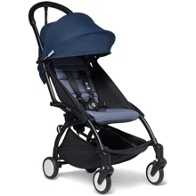 Прогулочная коляска BABYZEN YOYO² Plus 6+ (капюшон, матрасик) AF Blue Air France/Синий (черная рама): Тип коляски Прогулочная