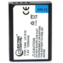 ExtraDigital Canon LP-E10: Совместимость Canon LP-E10
