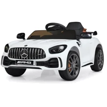 Детский электромобиль Bambi Racer Mercedes-Benz AMG, белый (M 4181EBLR-1): Вид автомобиль