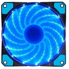 Кулер Cooling Baby 12025BBL Blue: Уровень шума, dB 22