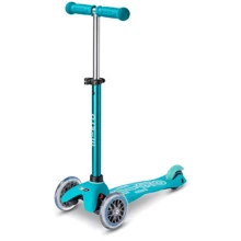 Самокат Micro Mini Deluxe Аква до 50 кг 3-х колесный (MMD001): Количество колес 3