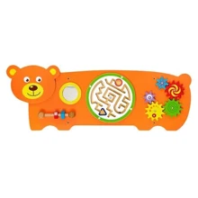 Бізіборд Viga Toys Ведмедик (50471FSC): Тип бизиборд