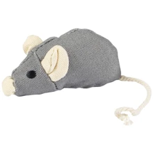 Іграшка для котів Flamingo Natural Fun Mouse мишка з котячої м'ятою 16х4х3.6 см: Виробник Flamingo