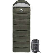 Спальный мешок Naturehike U150 NH20MSD07 11°C левый зеленый: Тип кокон