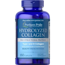 Puritan's Pride Hydrolyzed Collagen 1000 mg 180 caps: Тип колаген