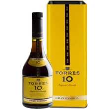 Бренди Torres 10 Gran Reserva 0.7л в металлической коробке (DDSAT1A018): Объем, л 0.7