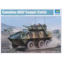 Збірна модель канадського БТР TRUMPETER Cougar 6x6 AVGP TR01501: Виробник TRUMPETER