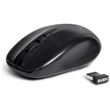 Мышь SVEN RX-305 Black: Интерфейс подключения Wireless