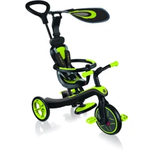 Велосипед детский GLOBBER EXPLORER TRIKE 4в1, зеленый, до 20кг, 3 колеса (632-106): Тип 3х колесный велосипед